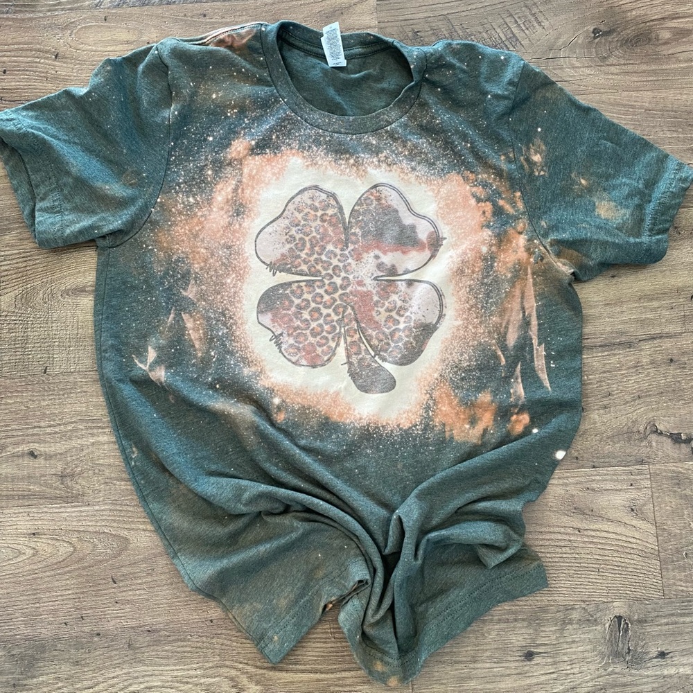 Bleached Shamrock Tee